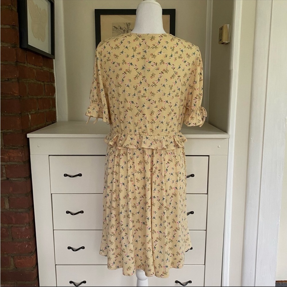 BCBGeneration Women's Floral Printed Mini Dress - Picture 4 of 16